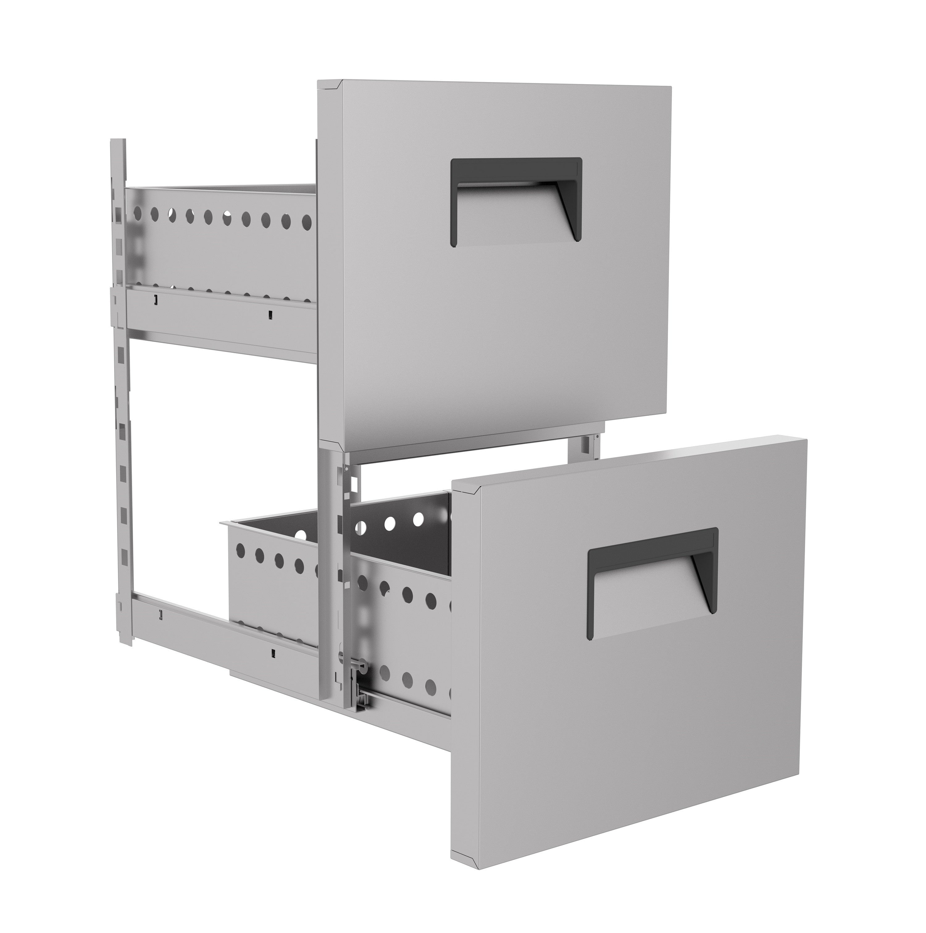 Bloc de tiroir refroidisseur de bière 1/2 1000x700x900 mm Combisteel - vue 5 - Table inox avec étagère pro CHR - Cuistéo