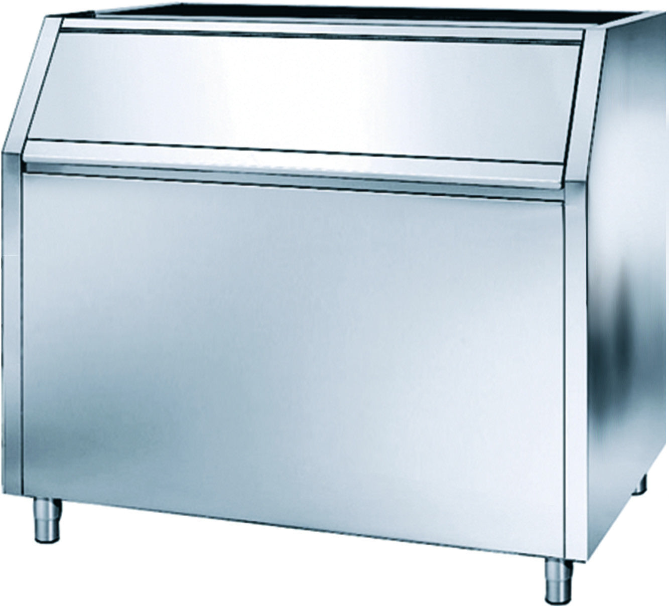 Conteneur stockage integré 350 kg 1250x790x1000 mm 350 L Combisteel - vue 2 - Réserve-Bac à glaçons pro CHR - Cuistéo