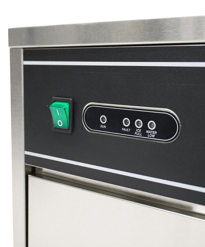 Machine à glaçons 26kg / 24h 420x528x655 mm 6 L 0.22 kW Combisteel - vue 11 - Machine à glaçons creux pro CHR - Cuistéo