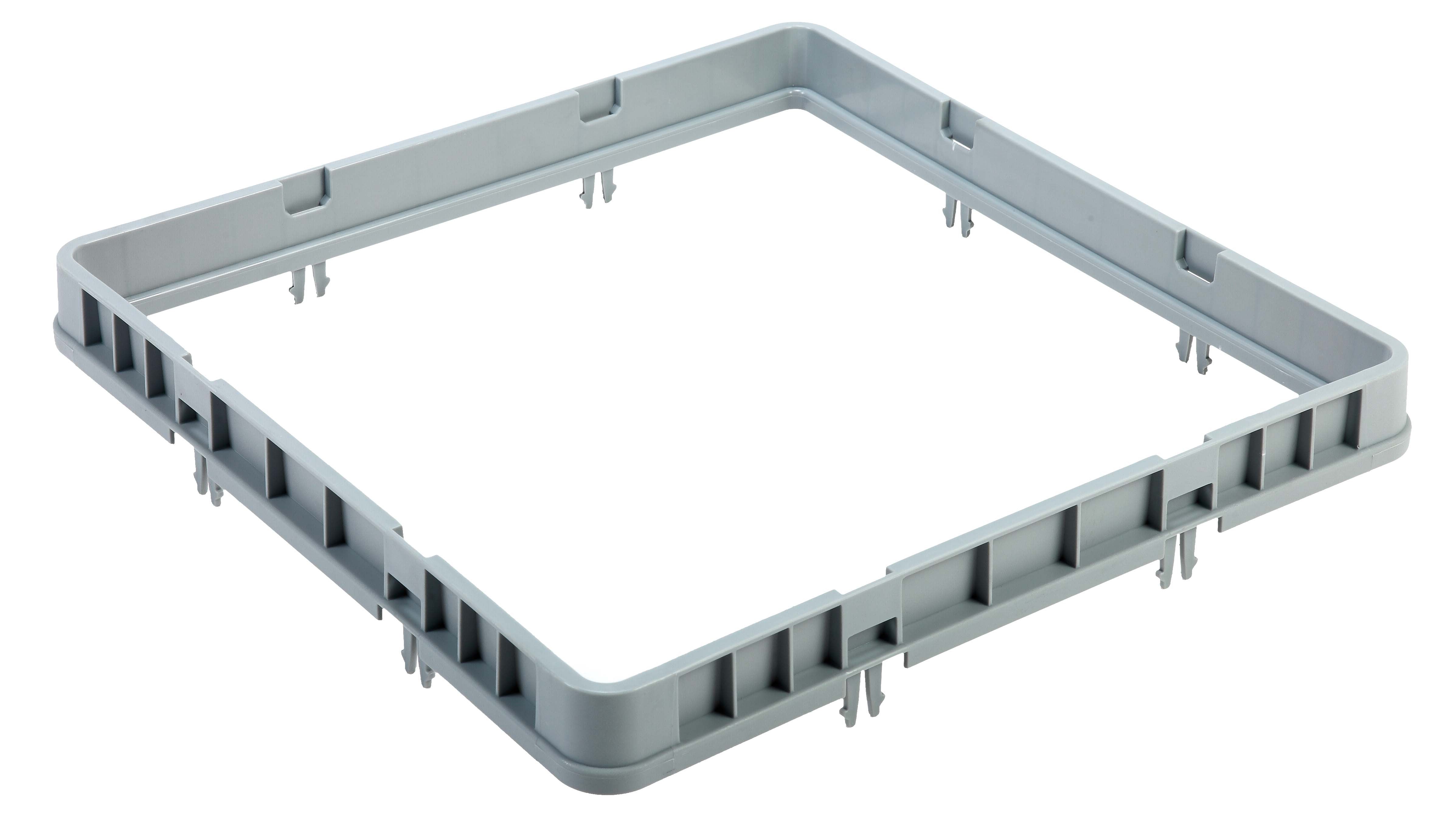 Réhausse ouvert 500x500x75 mm Combisteel - vue 2 - Casier de lavage pro CHR - Cuistéo