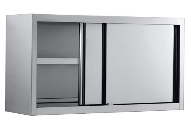 Armoire murale + coulissantes 1600x400x660 mm Combisteel - vue 2 - Armoire réfrigérée pro CHR - Cuistéo