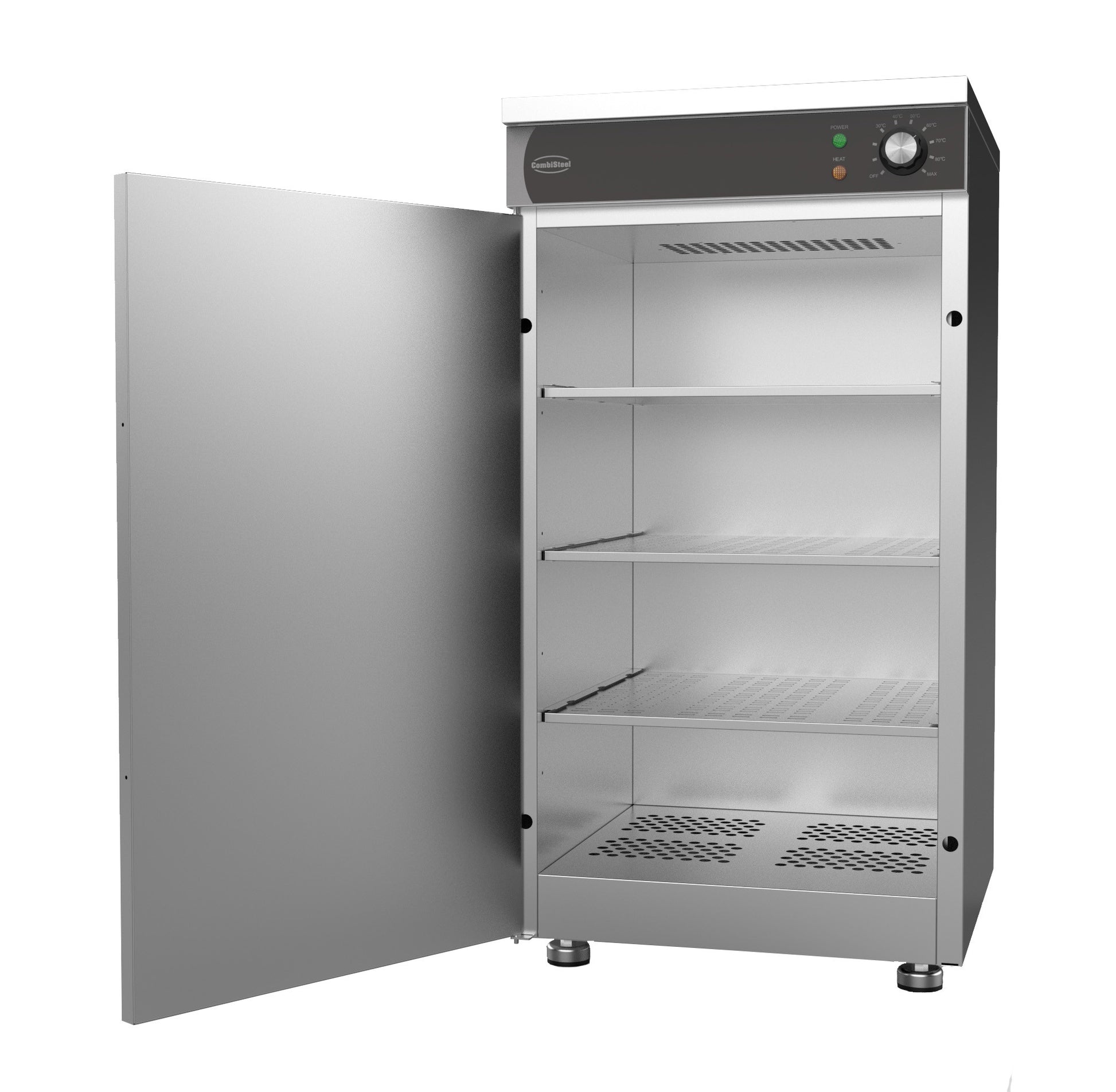 Armoire chauffante 1 porte 450x485x850 mm 45 L 0.8 kW Combisteel - vue 5 - Chauffe-assiette / chauffe-plat pro CHR - Cuistéo