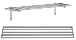 Etagère barreaudée inox 1000x300 Combisteel - vue 2 - Table inox avec étagère pro CHR - Cuistéo