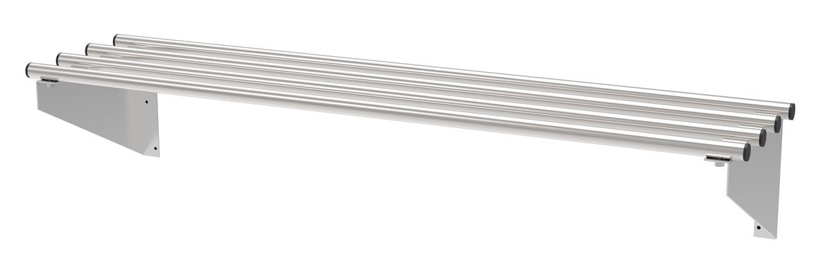 Etagère murale en inox 1200 400x300x1800 mm 30 L Combisteel - vue 3 - Table inox avec étagère pro CHR - Cuistéo