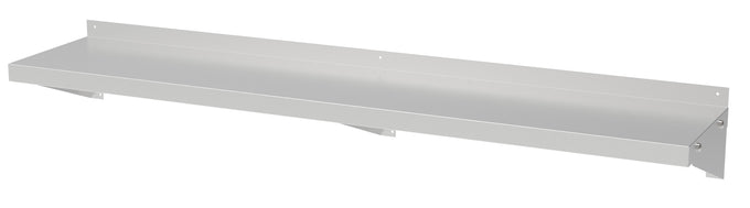 Etagère murale en inox 800x300 30 L Combisteel - vue 3 - Table inox avec étagère pro CHR - Cuistéo