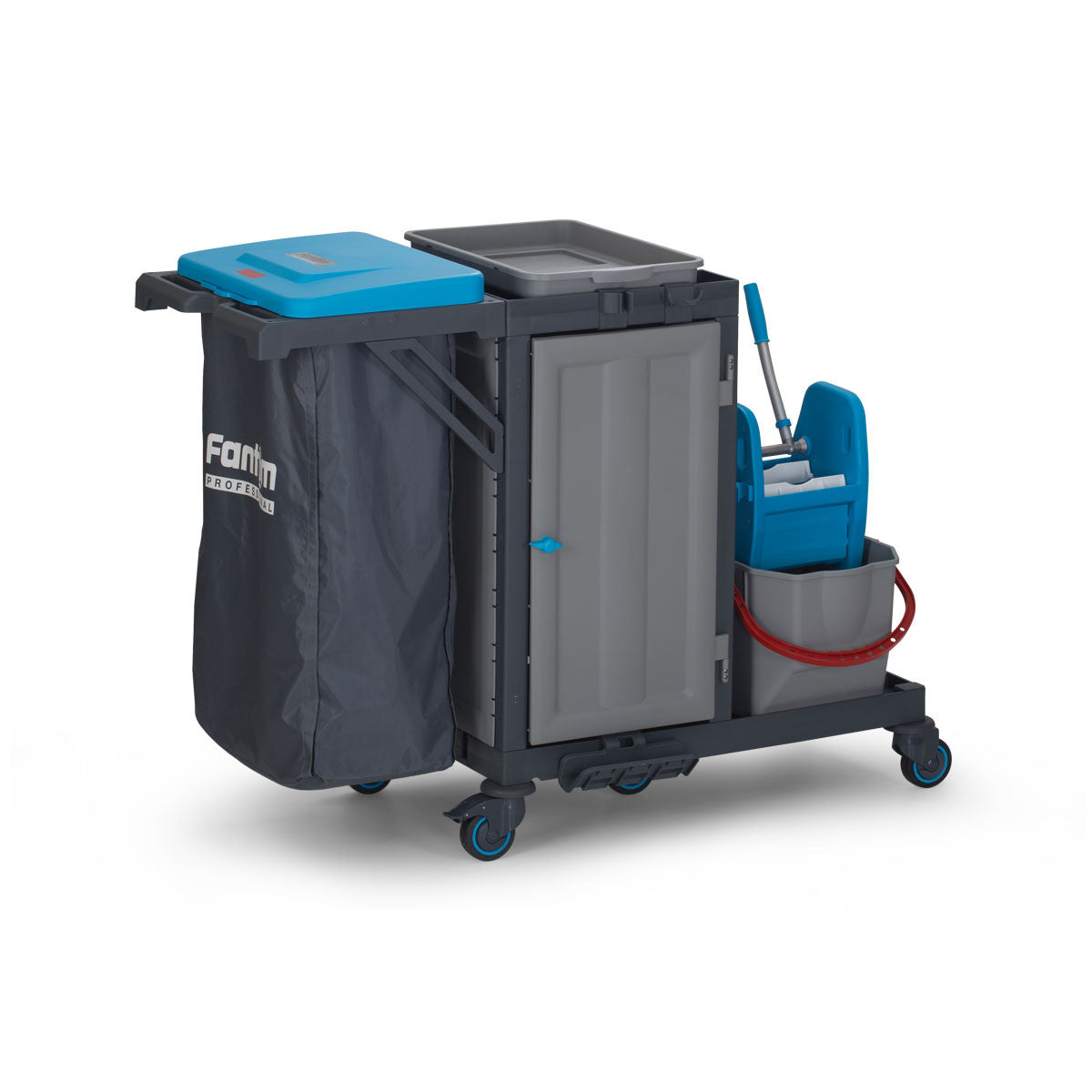 Chariot de nettoyage procart 317 inox 1380x620x1080 mm 120 L Combisteel - vue 4 - Chariot de nettoyage pro CHR - Cuistéo