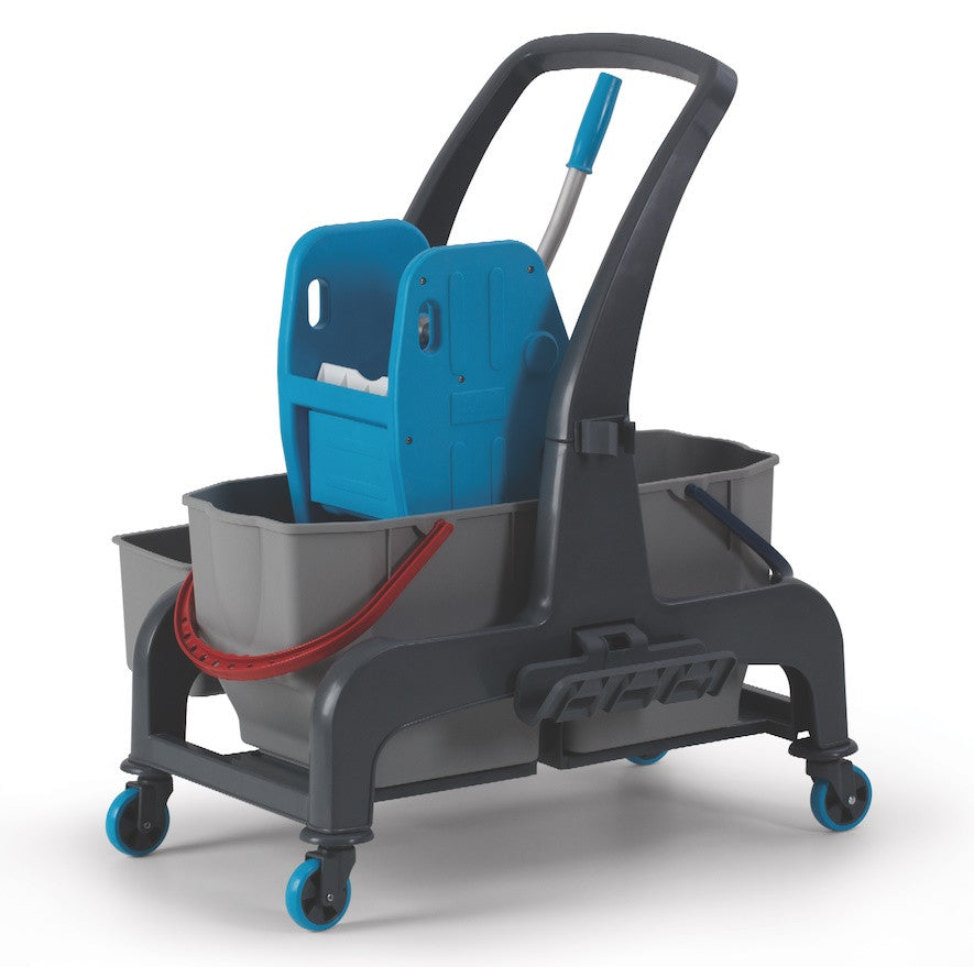 Chariot de lavage et essoreuse procart jet 721s inox 730x750x920 mm 25 L Combisteel - vue 3 - Chariot de nettoyage pro CHR - Cuistéo