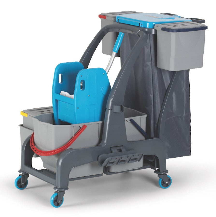 Chariot de nettoyage procart jet 736s inox 960x770x960 mm 25 L Combisteel - vue 4 - Chariot de nettoyage pro CHR - Cuistéo