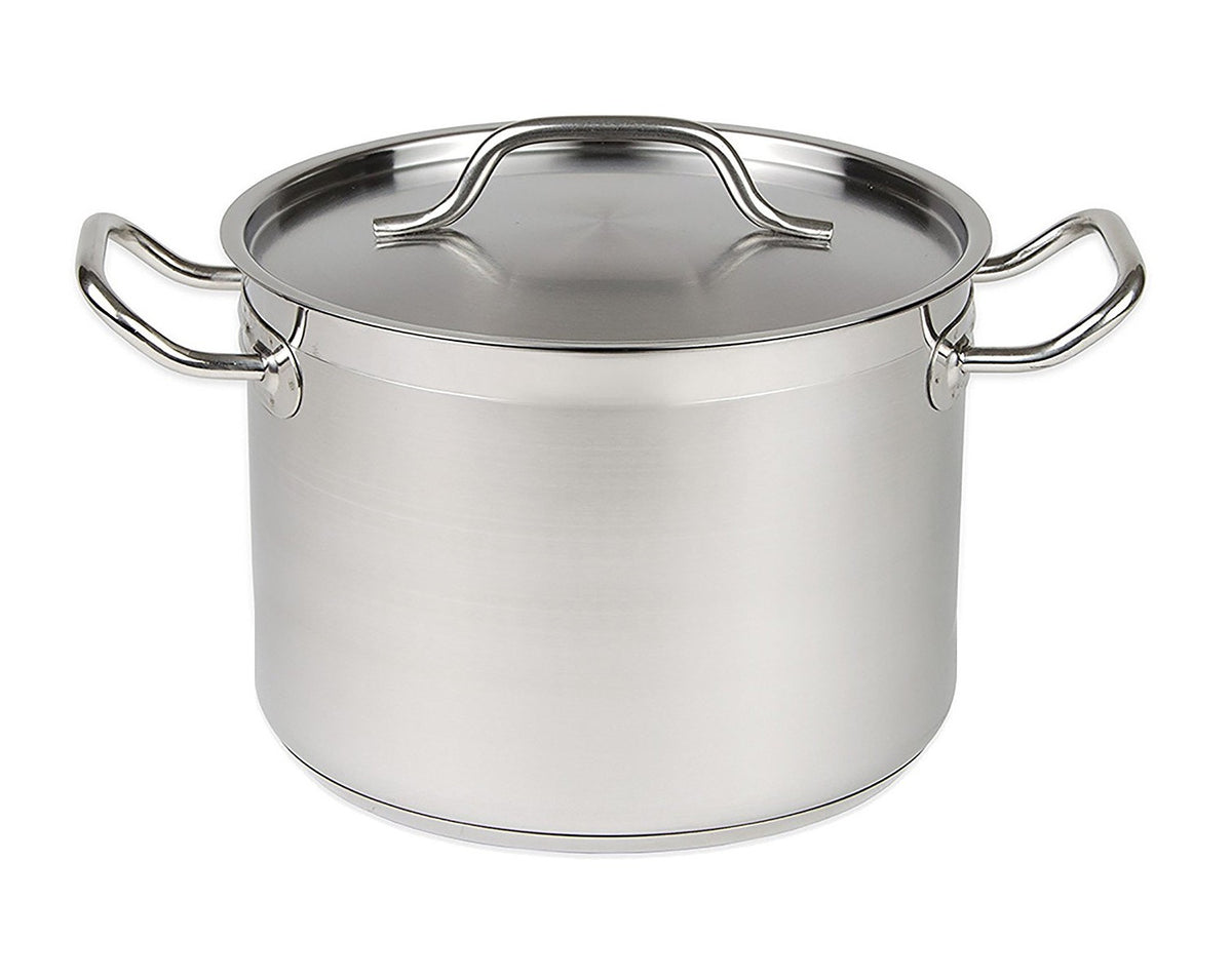 Marmite avec couvercle 6.3 litres - diam 24 240x240x160 mm Combisteel - vue 3 - Marmite pro CHR - Cuistéo
