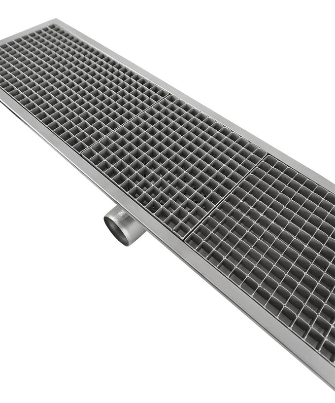 Caniveau de sol 1181x300 mm Combisteel - vue 7 - Caniveau de Sol pro CHR - Cuistéo