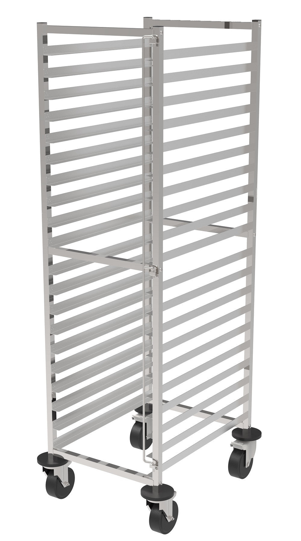 Chariot débarrassage démontable 1/1GN inox 530x385x1785 mm 1 L Combisteel - vue 3 - Chariot gastronorme pro CHR - Cuistéo
