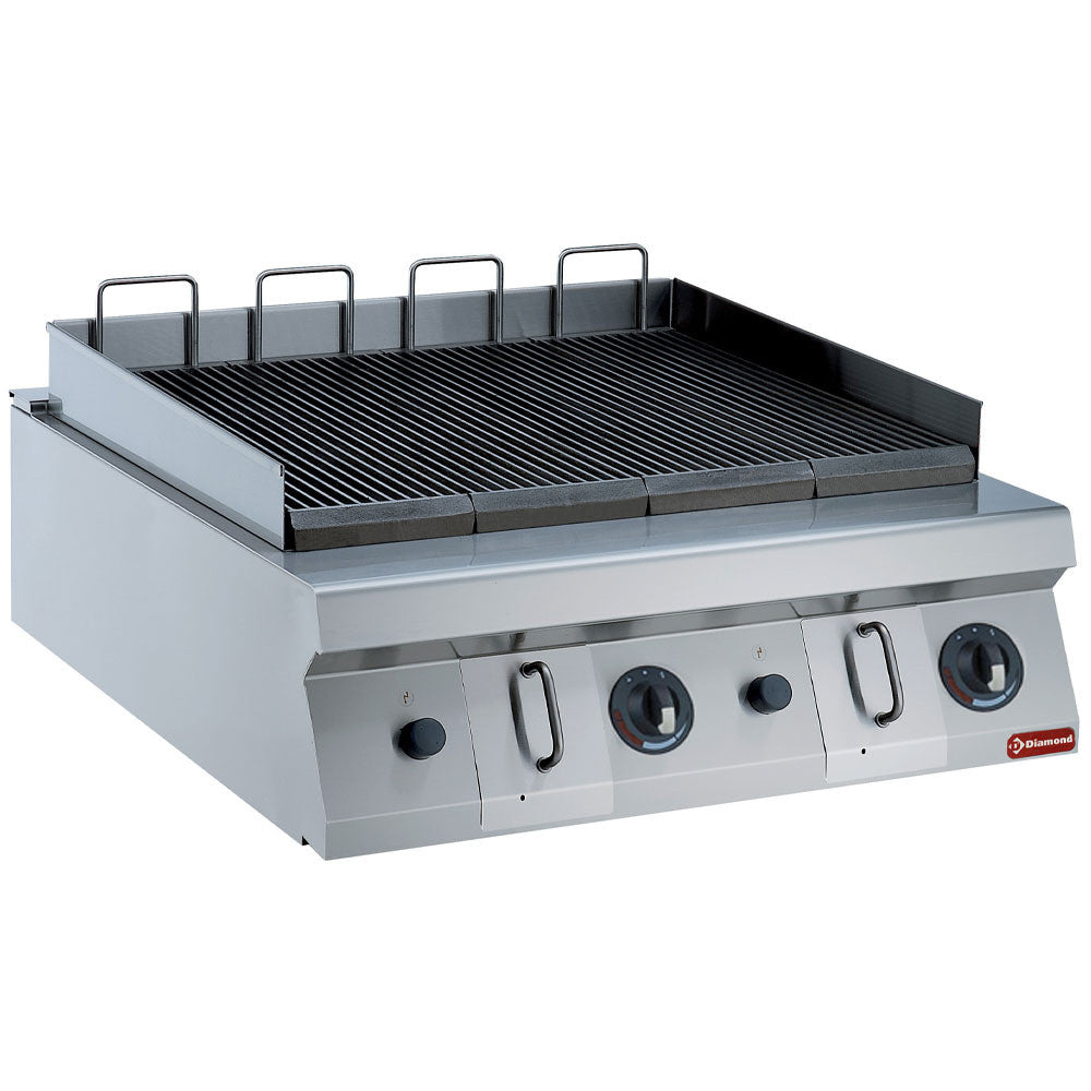 Grill gaz 800mm - top - Diamond