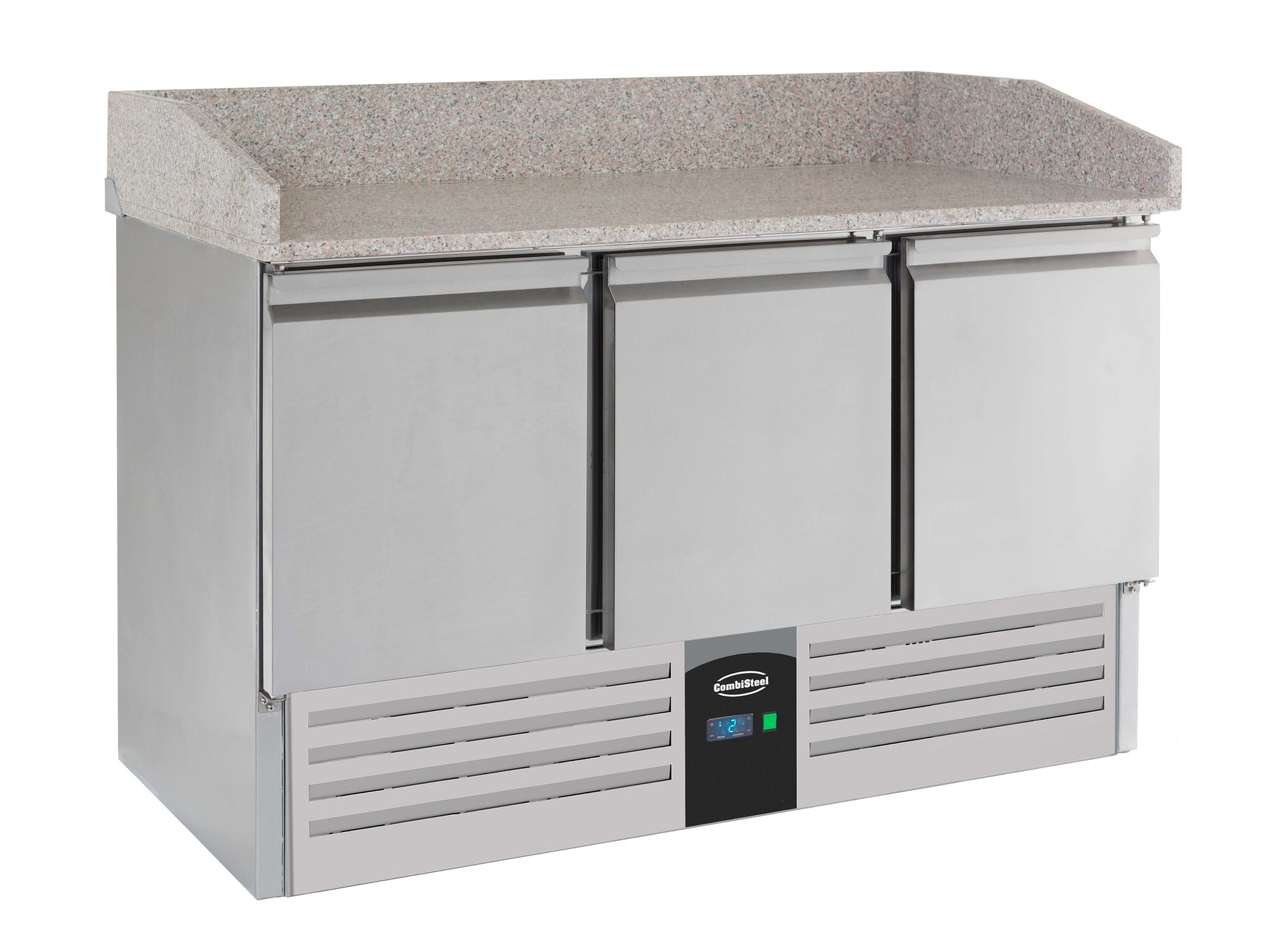 Table réfrigérée pizza 3 portes battantes 1400mm - Refroidissement statique inox 230 L 0.34 kW Combisteel - vue 6 - Table réfrigérée pizza pro CHR - Cuistéo