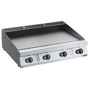 Plaque de cuisson gaz lisse en nitro chrome - Diamond