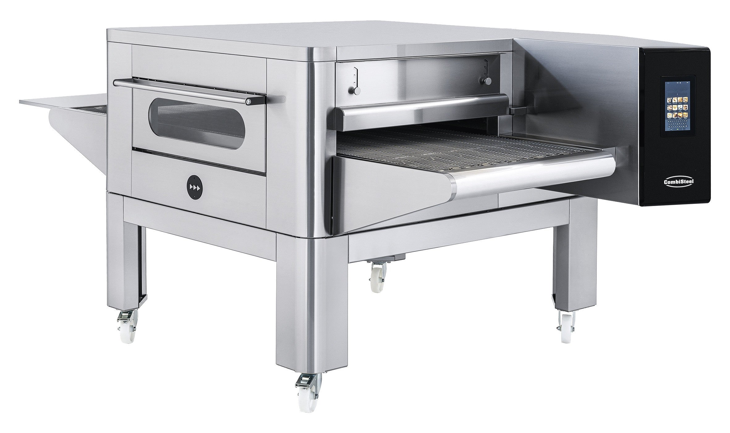 Four tunnel pizza 800x1100x100 mm 24.4 kW Combisteel - vue 5 - Four à pizza convoyeur pro CHR - Cuistéo