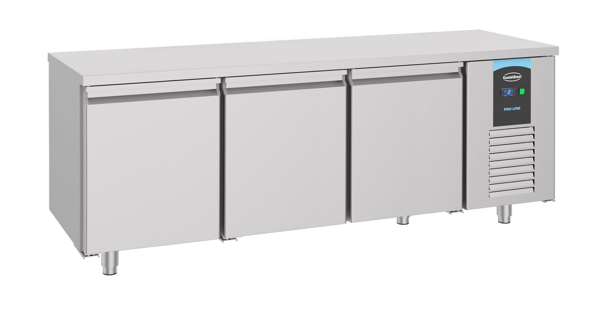 Table réfrig. pâtisserie 3 portes inox 2100x800x850 mm 615 L 0.2 kW Combisteel - vue 3 - Tour Réfrigéré pro CHR - Cuistéo