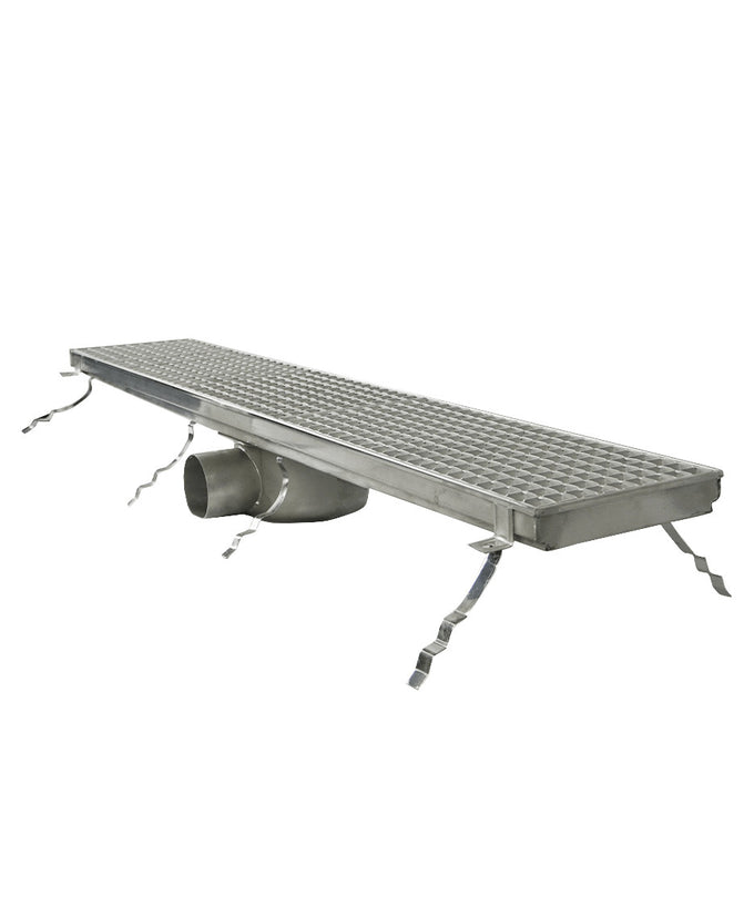 Caniveau de sol 1144x200x140 mm Combisteel - vue 7 - Caniveau de Sol pro CHR - Cuistéo