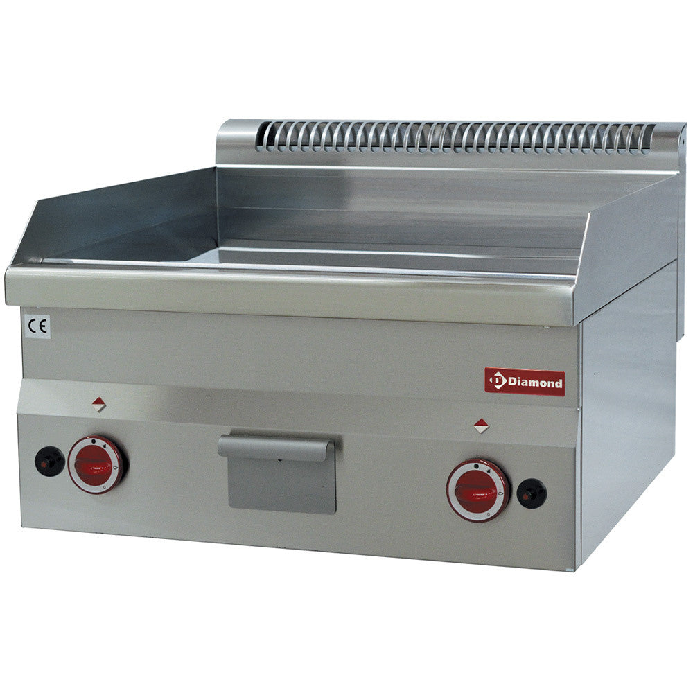 Plaque de cuisson gaz - surface lisse - Diamond