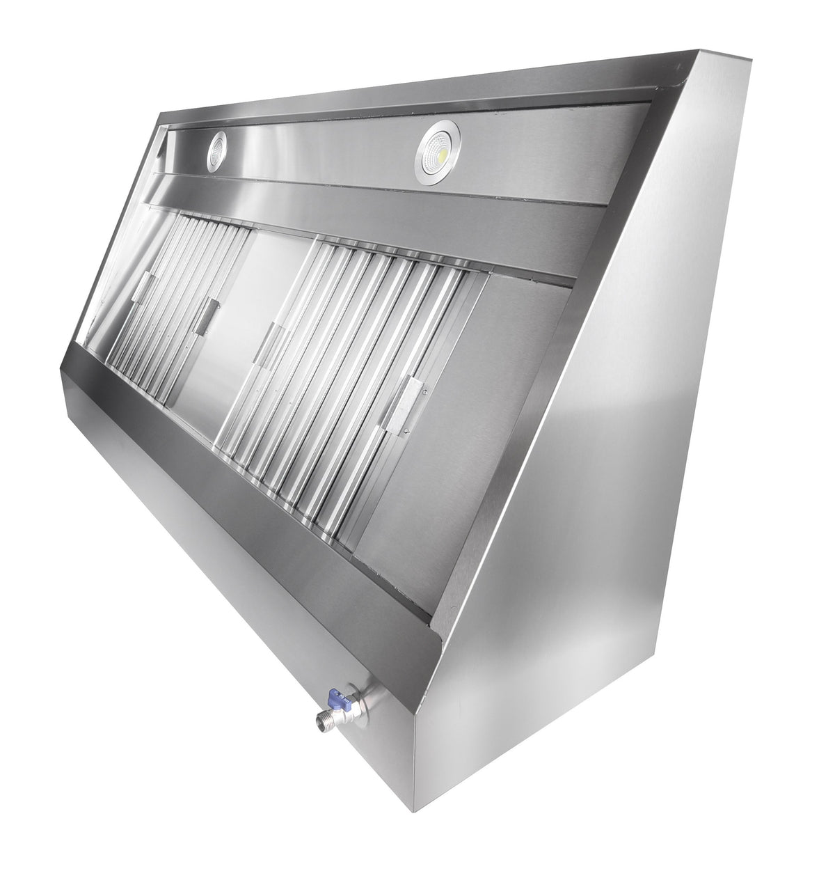 Hotte murale 1000 1000x950x400 mm 1 L Combisteel - vue 4 - Hotte Aspirante pro CHR - Cuistéo