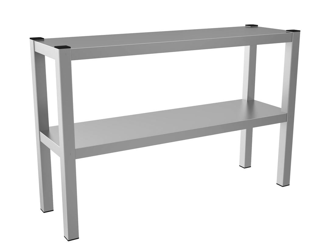 Étagère à 2 niveaux inox 1000x300x400 mm Combisteel - vue 2 - Etagère de Chef pro CHR - Cuistéo