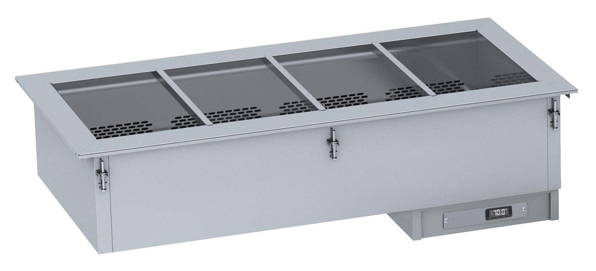 Drop-in bain-marie air chaud 3/1 1115x720x373 mm 1.55 kW Combisteel - vue 3 - Bain-Marie Drop-In pro CHR - Cuistéo