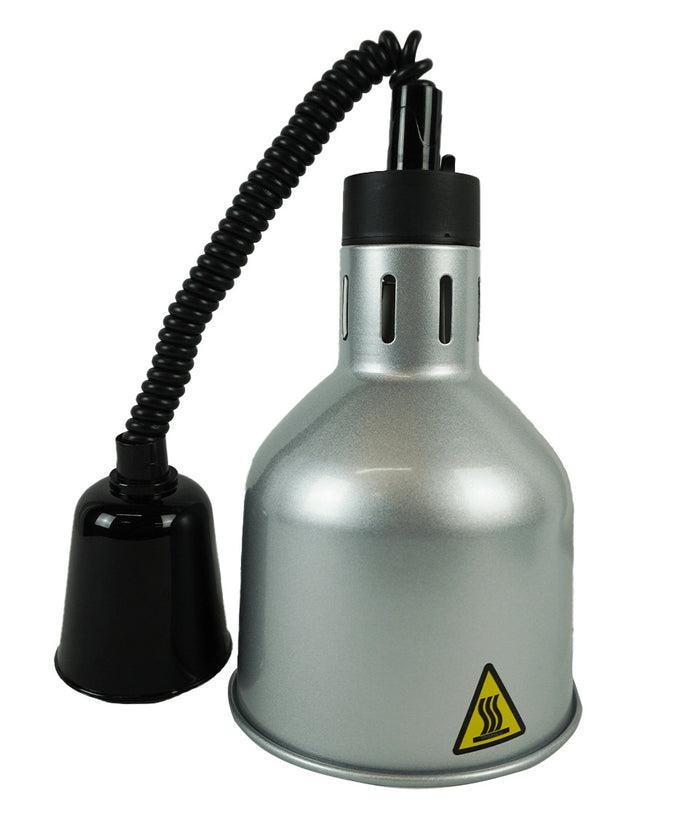 Lampe chauffante argent 0.25 kW Combisteel - vue 3 - Lampe chauffante pro CHR - Cuistéo