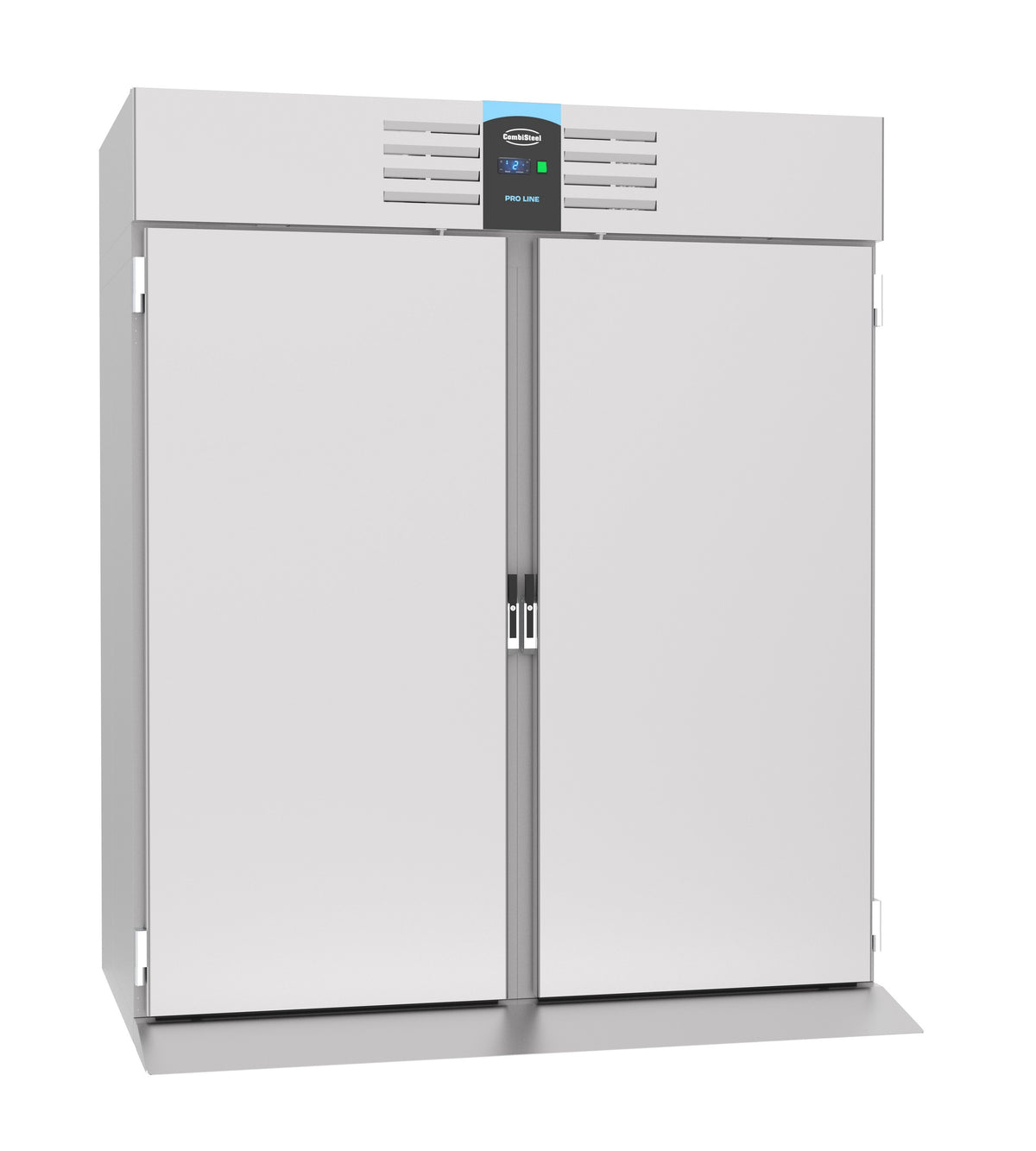 Congélateur professionnel 1400L en acier inox mono block 2 portes -10/-20°C LED verrouillable 1820x1210x2210 mm 0.6 kW Combisteel - vue 4 - Armoire réfrigérée négative pro CHR - Cuistéo