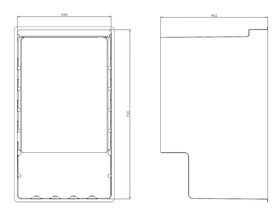 Cave à vin 118 litres 485x600x820 mm 0.11 kW Combisteel - vue 8 - Cave à Vin pro CHR - Cuistéo