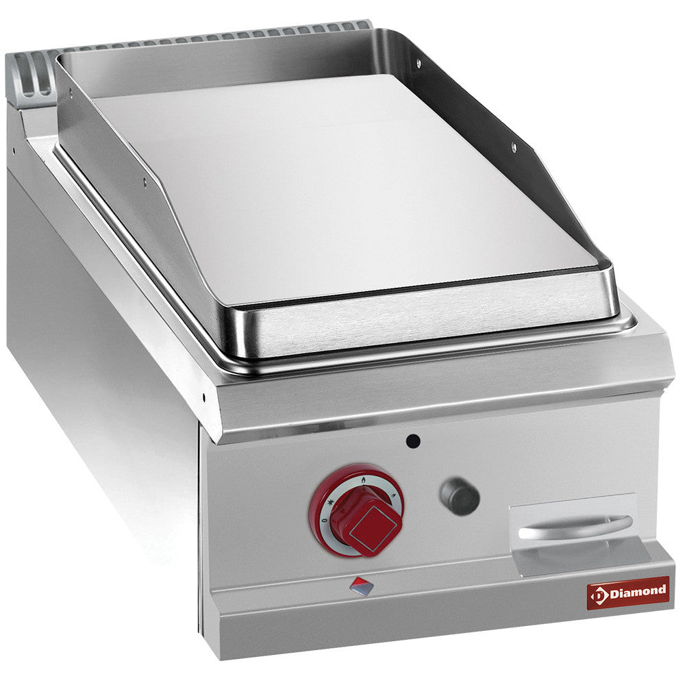 Plaque de cuisson gaz lisse chrome dur - Diamond
