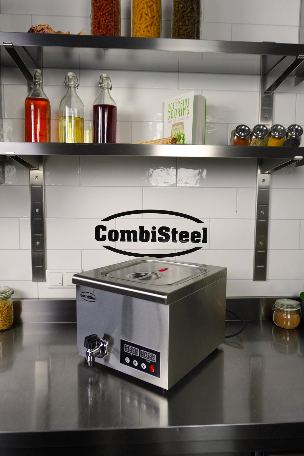 Cuiseur sous-vide 2/3 gn 440x360x280 mm 16 L 0.5 kW Combisteel - vue 4 - Cuisson sous vide pro CHR - Cuistéo