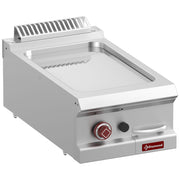 Plaque de cuisson - gaz lisse - chrome dur - Diamond