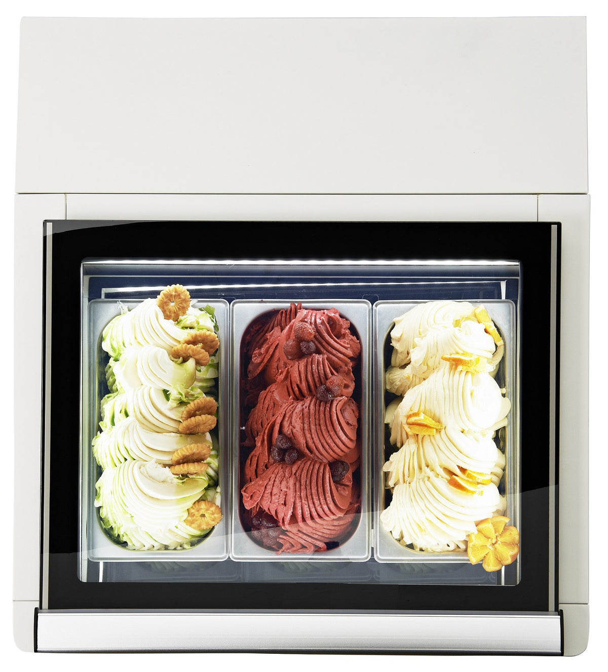 Vitrine à crème glacée blanc 670x750x375 mm 5 L 0.195 kW Combisteel - vue 15 - Vitrine à Glace pro CHR - Cuistéo