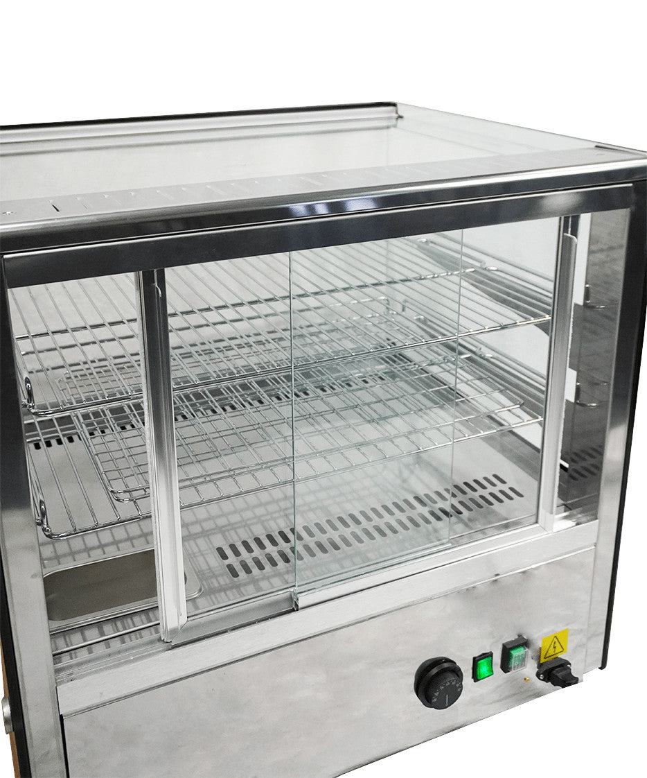 Vitrine chauffante 174l 868x580x671 mm Combisteel - vue 10 - Vitrine chaude pro CHR - Cuistéo