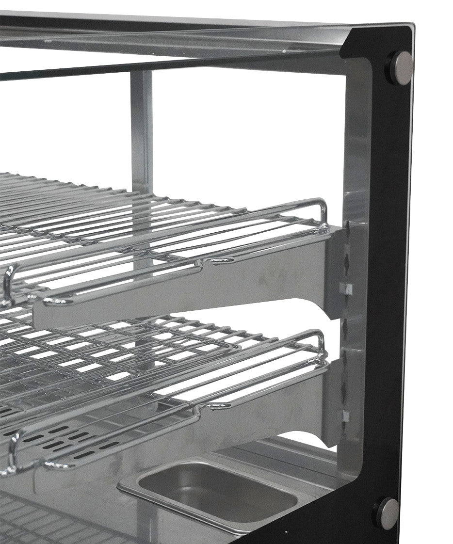 Vitrine chauffante 174l 868x580x671 mm Combisteel - vue 12 - Vitrine chaude pro CHR - Cuistéo