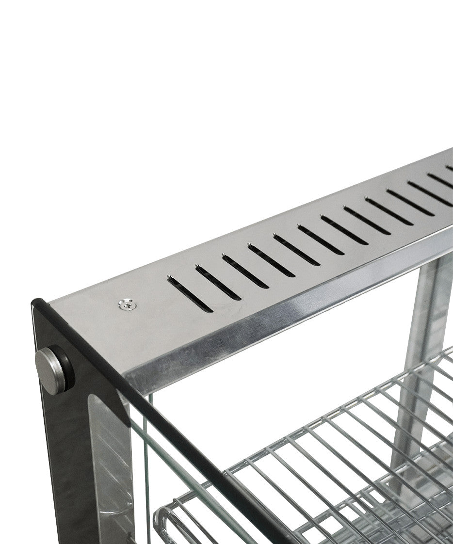 Vitrine chauffante 174l 868x580x671 mm Combisteel - vue 13 - Vitrine chaude pro CHR - Cuistéo