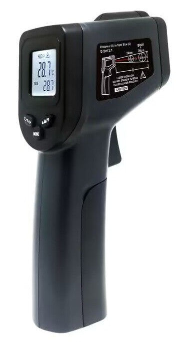 Thermomètre infrarouge Combisteel - vue 3 - Thermomètre et Minuteur pro CHR - Cuistéo
