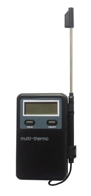 Thermomètre numérique multifonction 66x24x107 mm Combisteel - vue 2 - Thermomètre et Minuteur pro CHR - Cuistéo