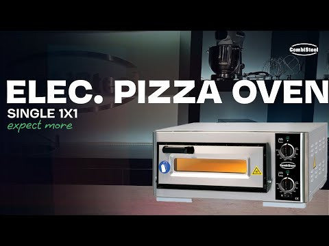 Four à pizza électrique mono 1 x 1 3.5 kW Combisteel - vue 6 - Four à pizza électrique 1 chambre pro CHR - Cuistéo