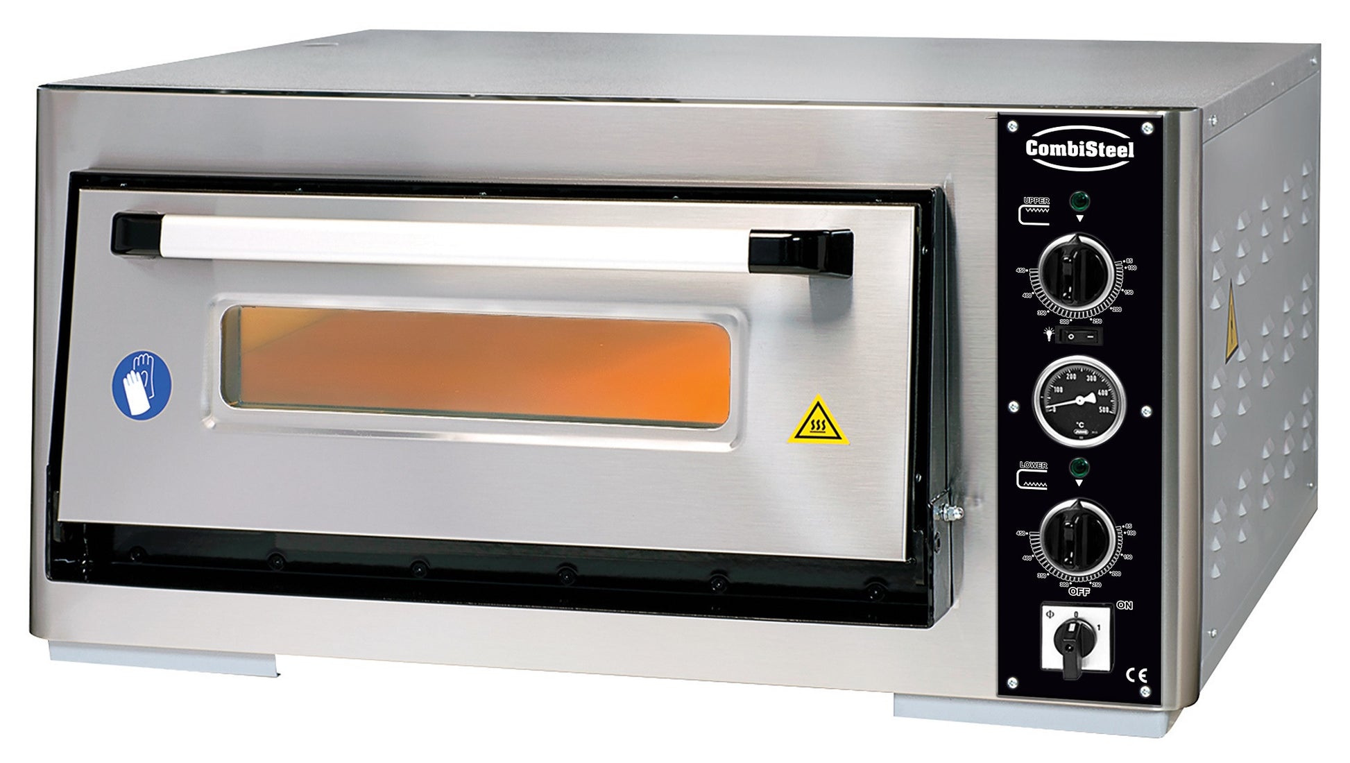 Four à pizza électrique mono 1 x 4 5 kW Combisteel - vue 2 - Four à pizza électrique 1 chambre pro CHR - Cuistéo