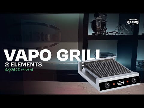Grill vapeur 2 éléments 435x545x130 mm 3.2 kW Combisteel - vue 7 - Grill Vapeur pro CHR - Cuistéo