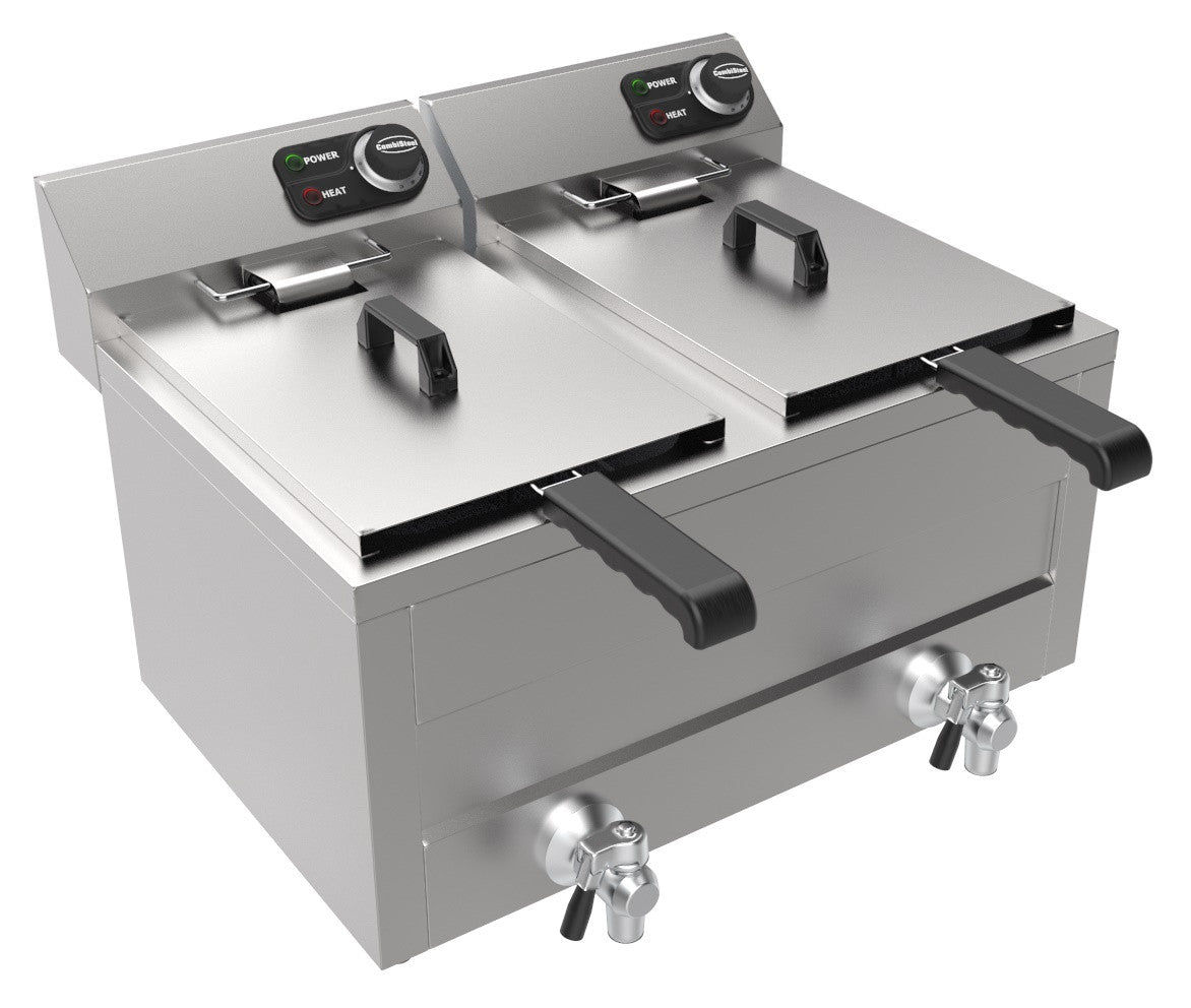 Friteuse électrique 620x545x305 mm 8 L 3 kW Combisteel - vue 3 - Friteuse à poser électrique pro CHR - Cuistéo