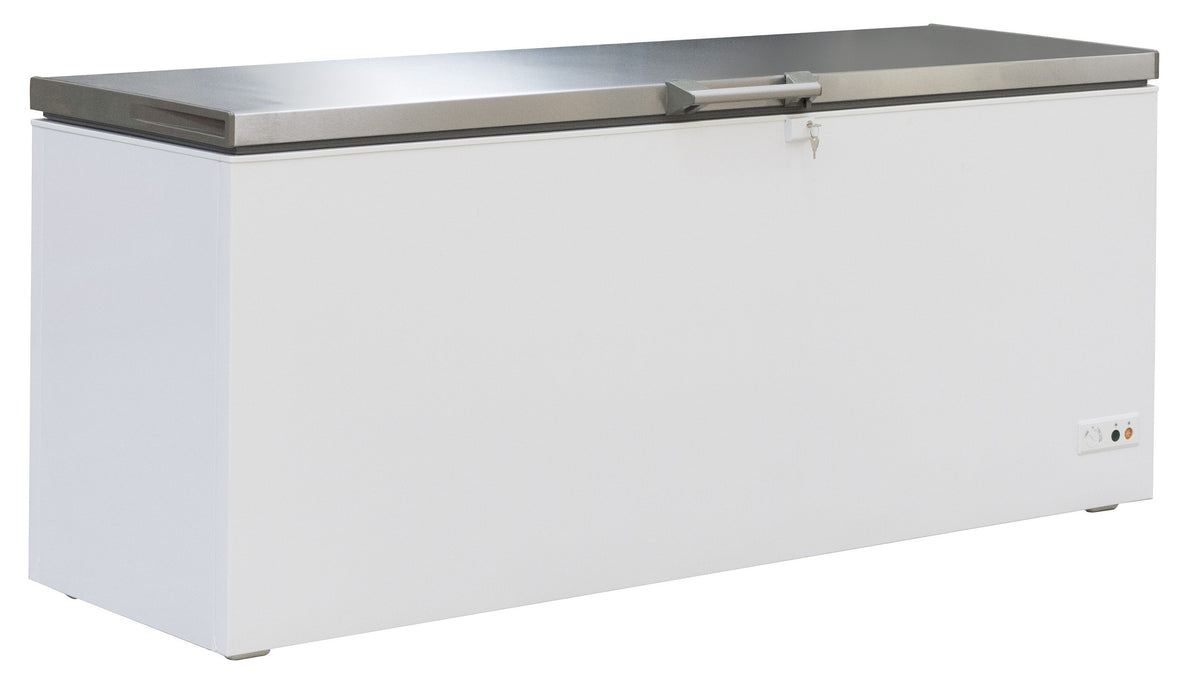 Congélateur bahut couvercle en inox 635 l 1904x743x840 mm 0.23 kW Combisteel - vue 3 - Congélateur coffre pro CHR - Cuistéo