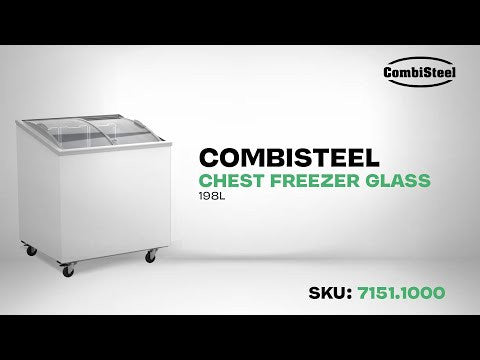 Congélateur bahut couvercle en verre 198 l 767x659x879 mm 0.1 kW Combisteel - vue 15 - Réfrigérateur congélateur de supermarché pro CHR - Cuistéo