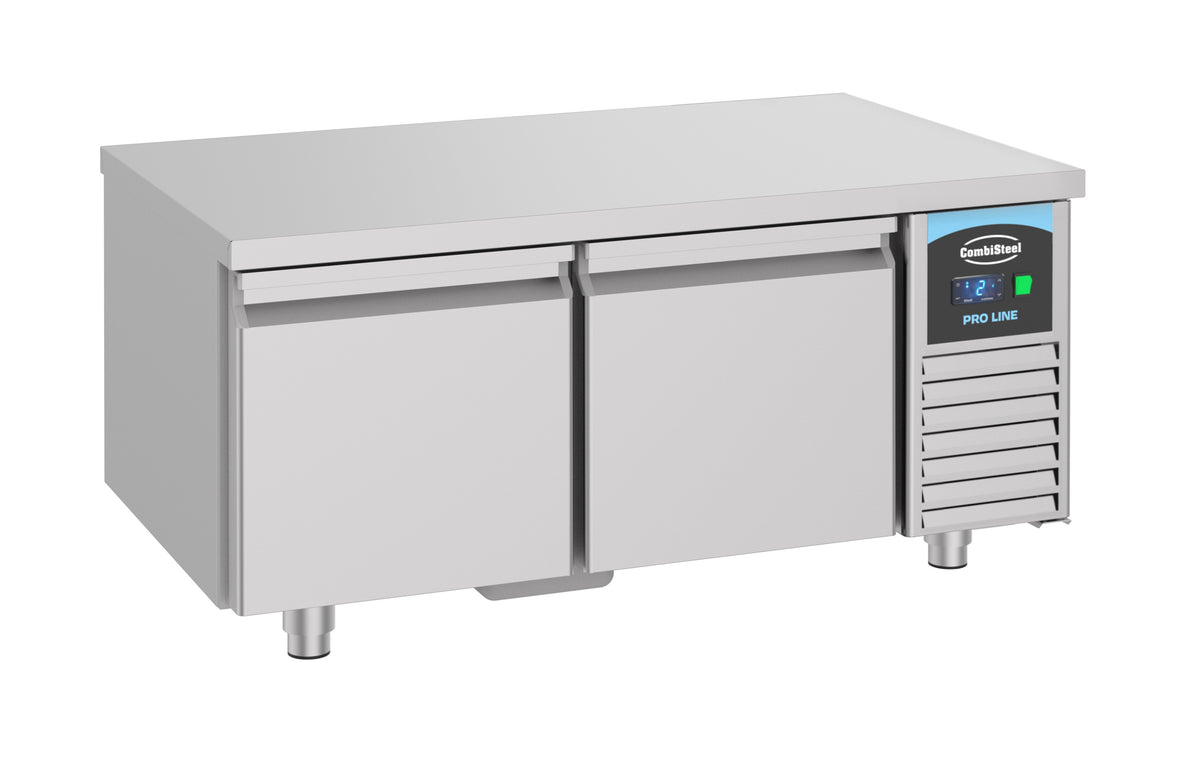 Table réfrigérée 600 haute 2 tiroirs inox 1200x700x600 mm 180 L 0.17 kW Combisteel - vue 4 - Soubassement Réfrigéré pro CHR - Cuistéo