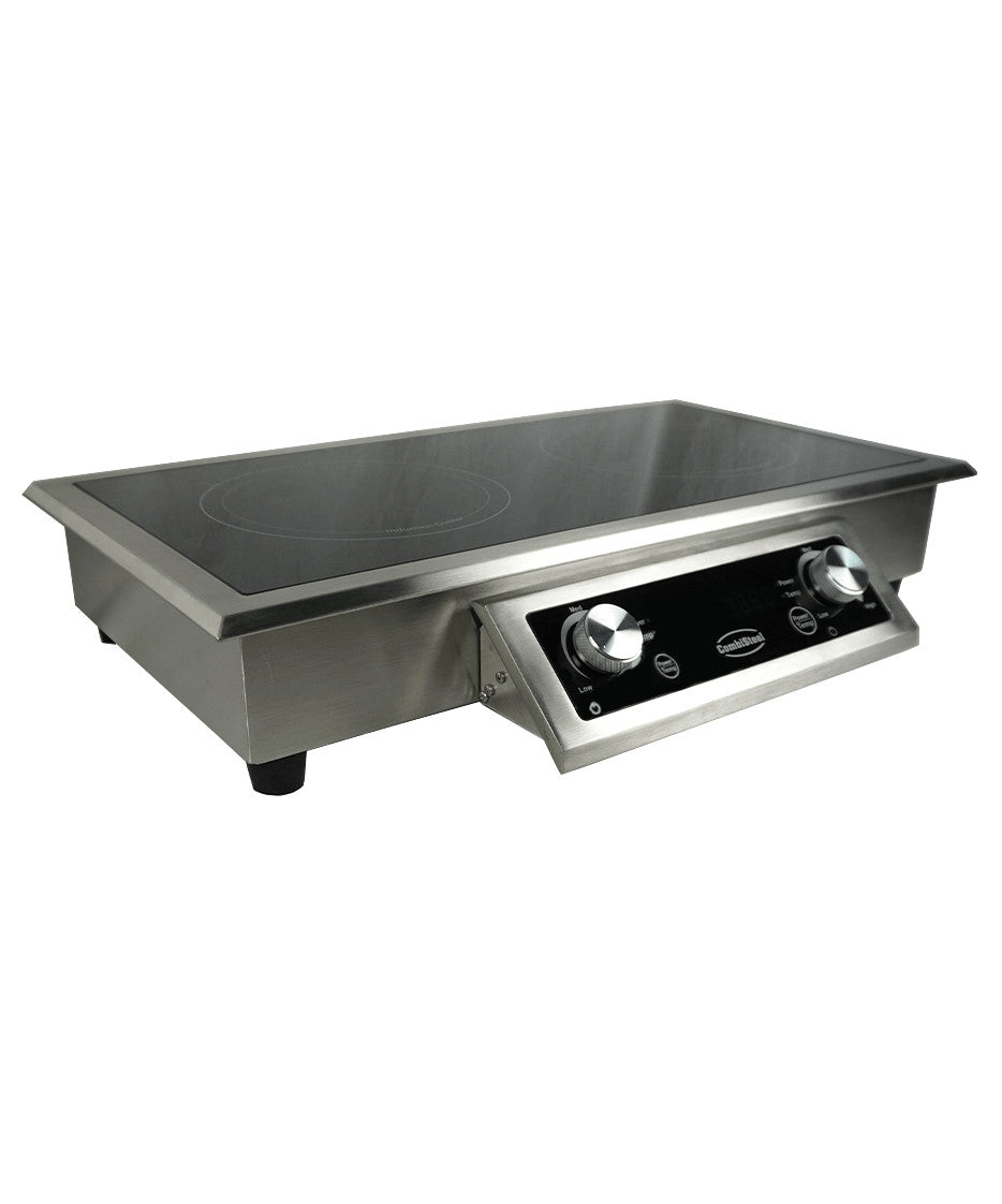Drop-in cuisinière à induction 2 zones 712x382x115 mm 2 kW Combisteel - vue 5 - Plaque Chauffante Vitrocéramique et Induction pro CHR - Cuistéo