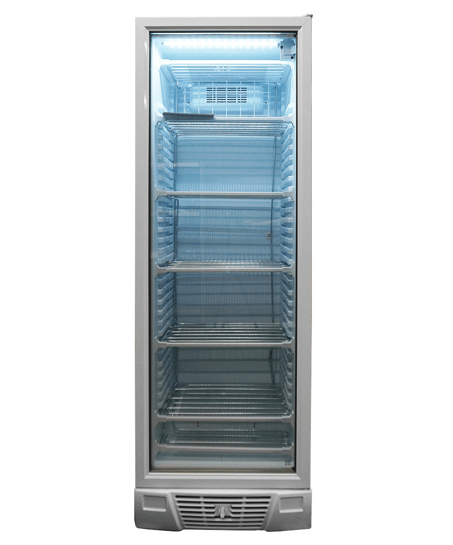 Congélateur 1 porte en verre 382L avec vitrage chauffant LED 5 grilles statique 640x670x1875 mm 0.67 kW Combisteel - vue 4 - Armoire réfrigérée négative pro CHR - Cuistéo
