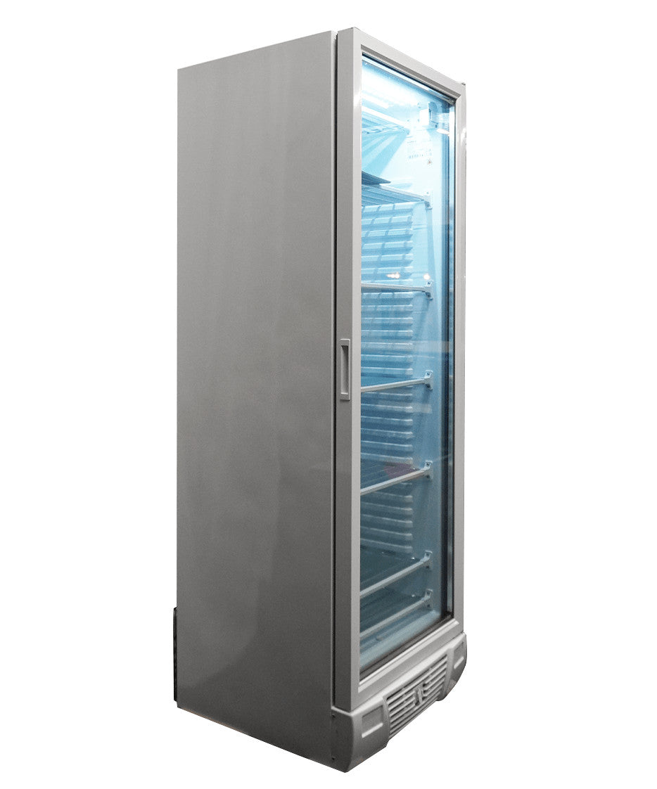 Congélateur 1 porte en verre 382L avec vitrage chauffant LED 5 grilles statique 640x670x1875 mm 0.67 kW Combisteel - vue 6 - Armoire réfrigérée négative pro CHR - Cuistéo