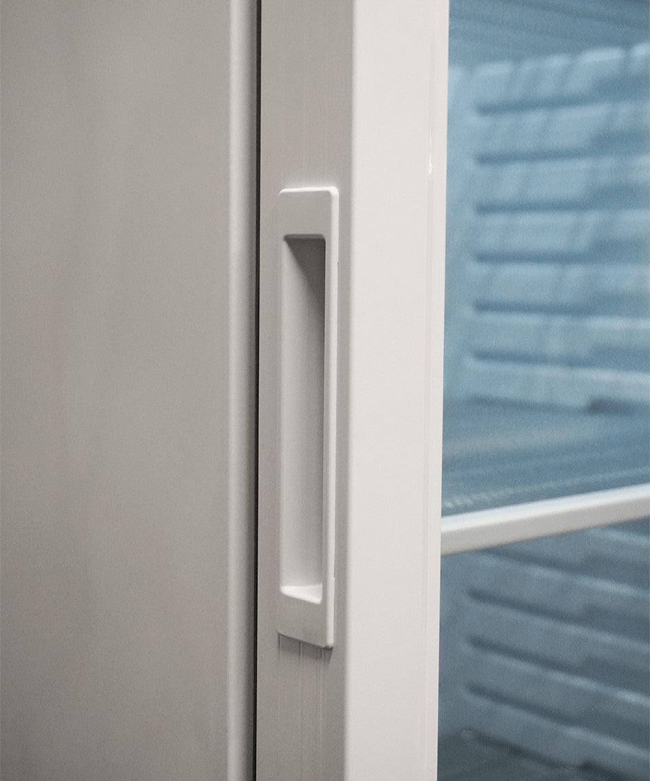 Congélateur 1 porte en verre 382L avec vitrage chauffant LED 5 grilles statique 640x670x1875 mm 0.67 kW Combisteel - vue 8 - Armoire réfrigérée négative pro CHR - Cuistéo