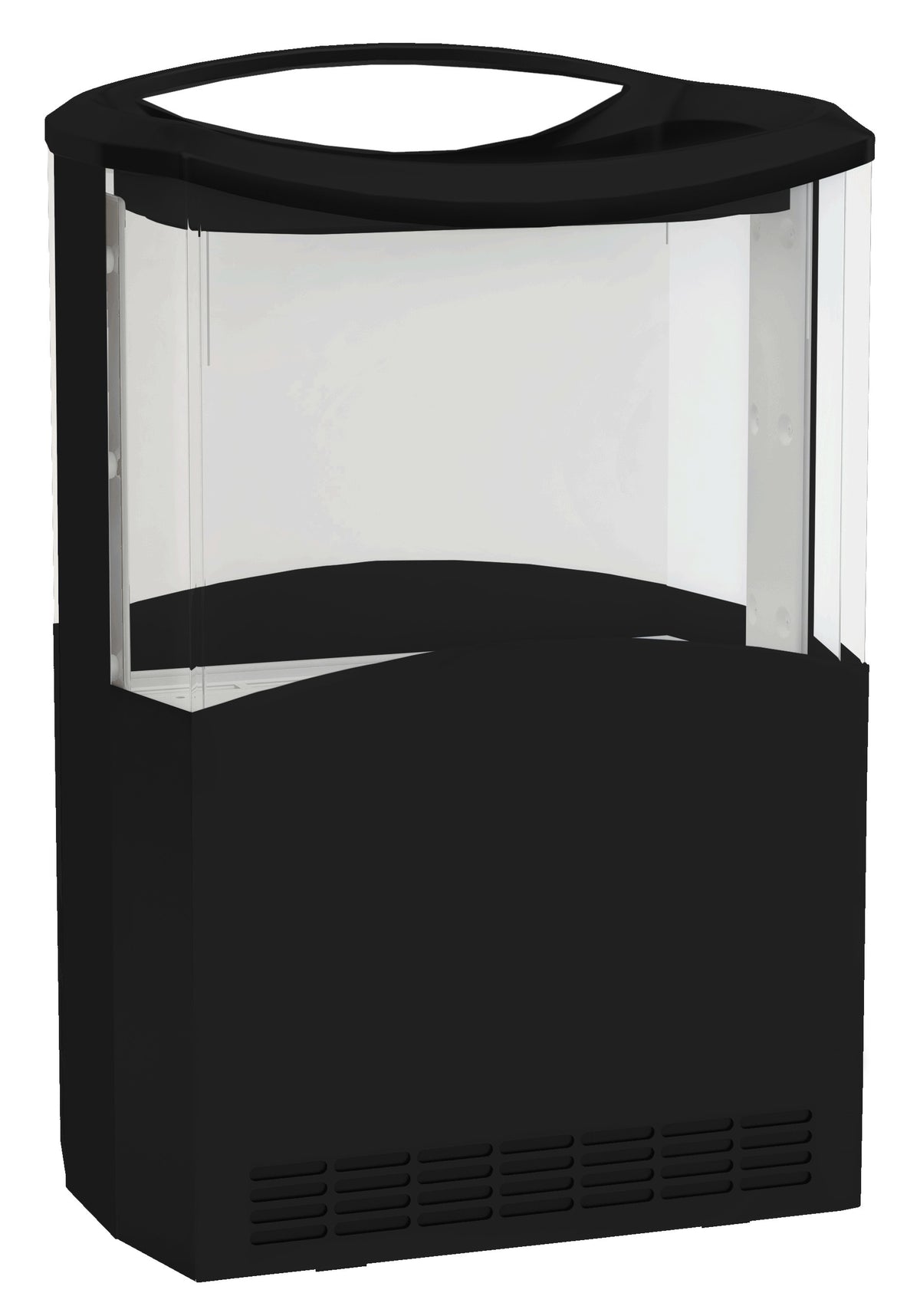 Réfrigérateur noir 110l 655x424x986 mm 0.35 kW Combisteel - vue 2 - Vitrine réfrigérée murale pro CHR - Cuistéo
