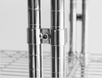 Set van 2 koppelbeugels tbv 7530.0005-0010-0015-0020 Combisteel - vue 3 - Accessoire réfrigération pro CHR - Cuistéo